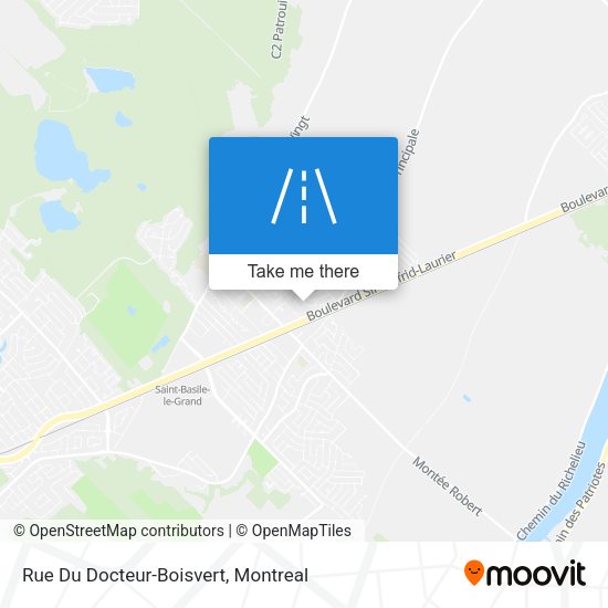 Rue Du Docteur-Boisvert map