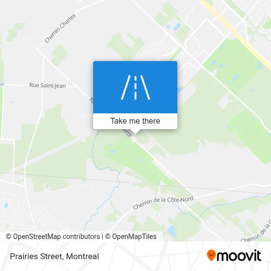 Rue Des Prairies map