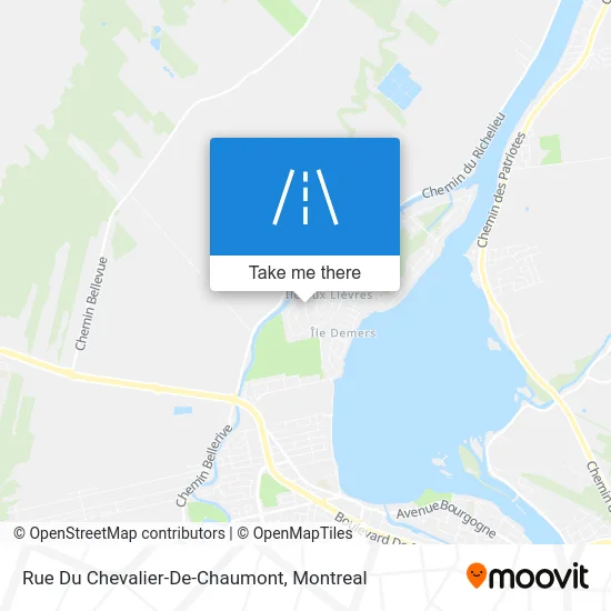 Rue Du Chevalier-De-Chaumont map