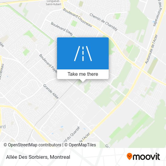 Allée Des Sorbiers map
