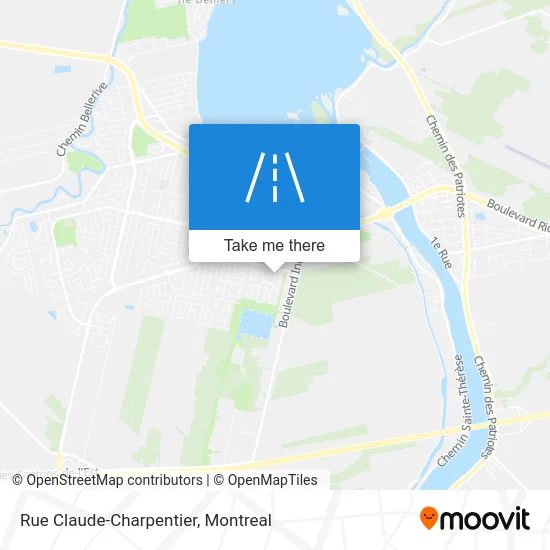 Rue Claude-Charpentier map