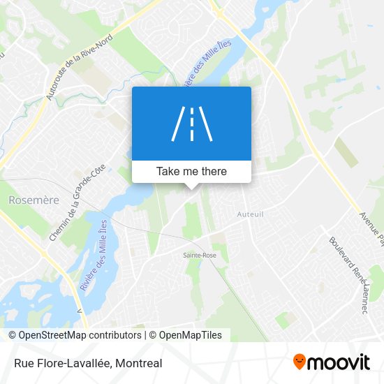 Rue Flore-Lavallée map