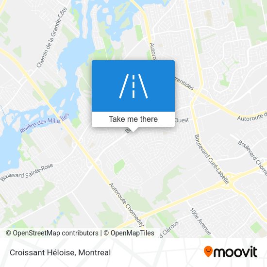 Croissant Héloise map
