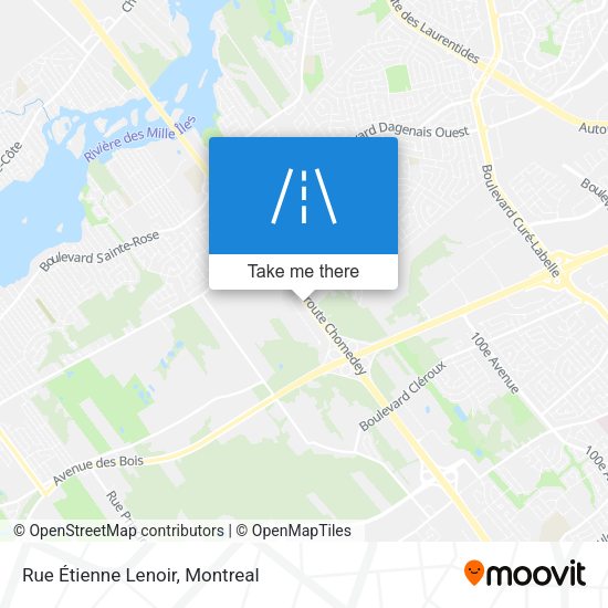 Rue Étienne Lenoir map