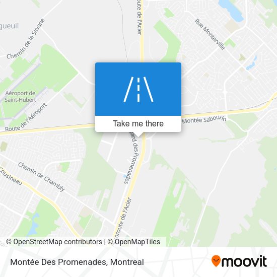 Montée Des Promenades map