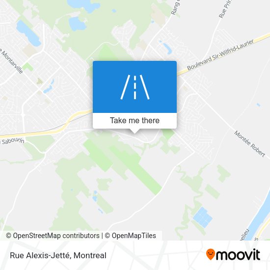 Rue Alexis-Jetté map