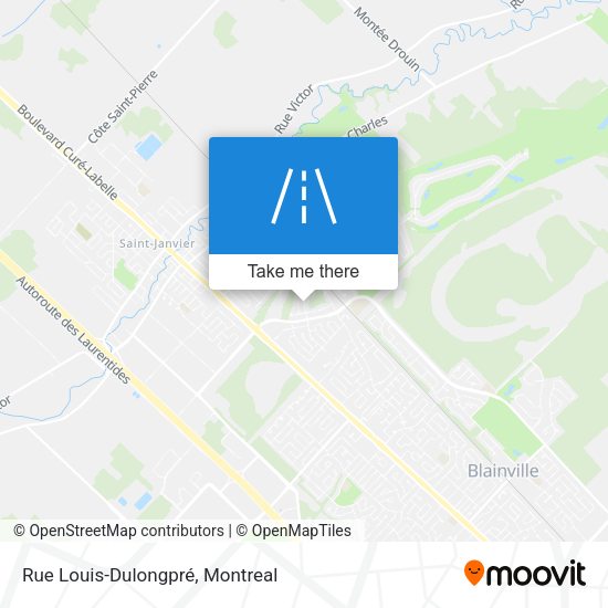 Rue Louis-Dulongpré map