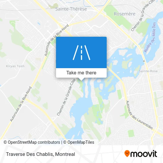 Traverse Des Chablis map