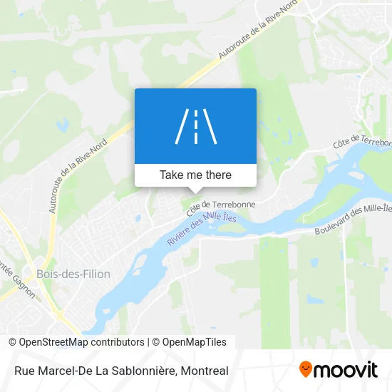 Rue Marcel-De La Sablonnière map