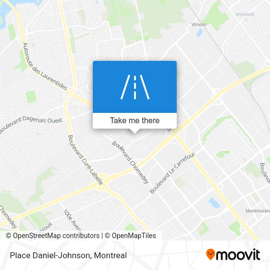 Place Daniel-Johnson map
