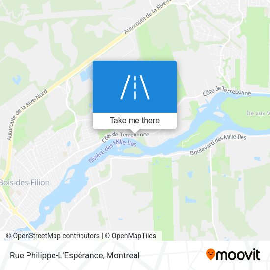 Rue Philippe-L'Espérance map