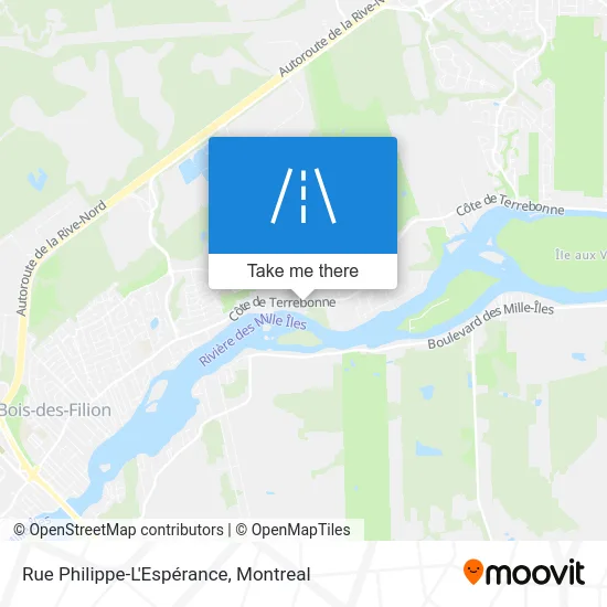 Rue Philippe-L'Espérance map