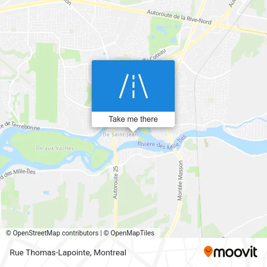 Rue Thomas-Lapointe map