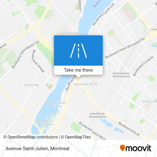 Avenue Saint-Julien map