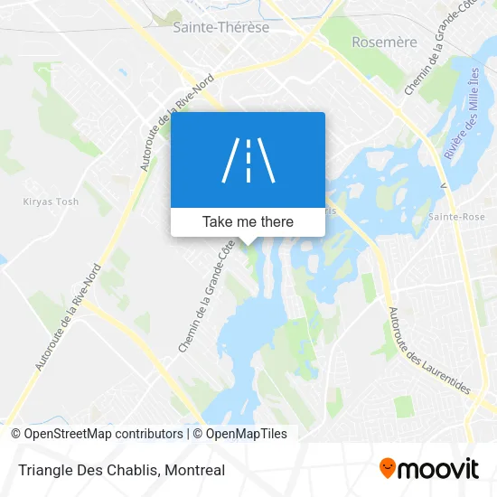 Triangle Des Chablis map