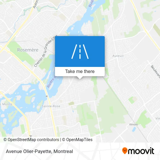 Avenue Olier-Payette map