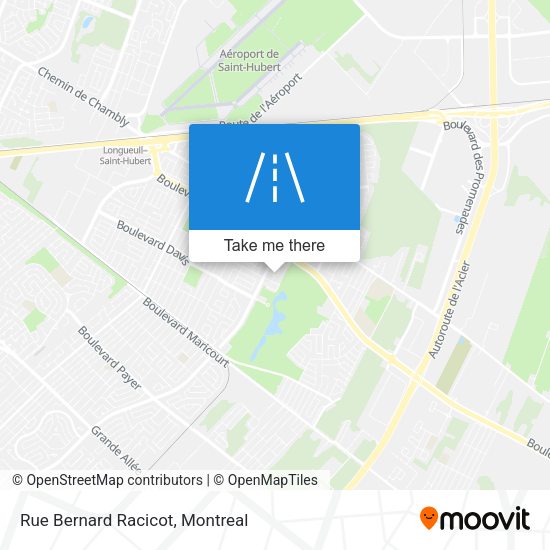 Rue Bernard Racicot map