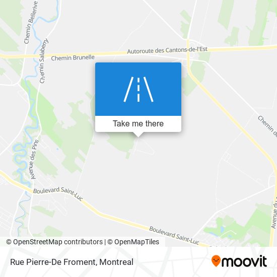 Rue Pierre-De Froment map