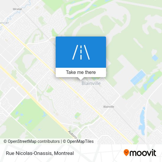 Rue Nicolas-Onassis map