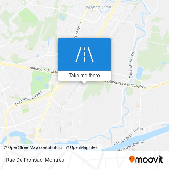 Rue De Fronsac map