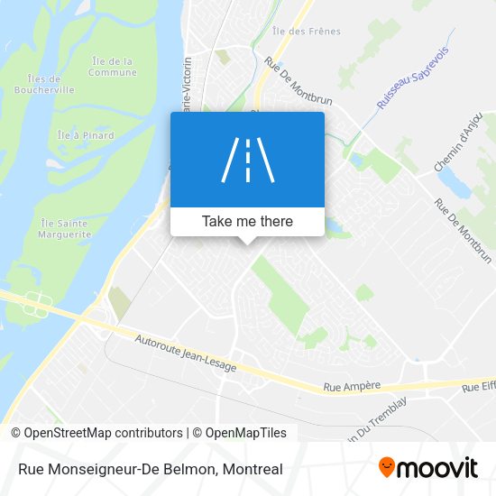 Rue Monseigneur-De Belmon map