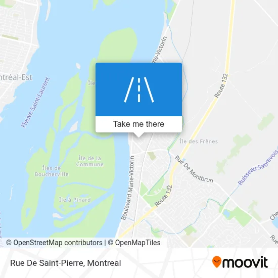 Rue De Saint-Pierre map