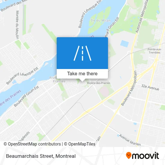 Rue Beaumarchais map