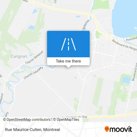 Rue Maurice-Cullen map