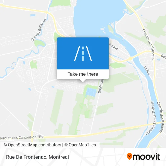 Rue De Frontenac map
