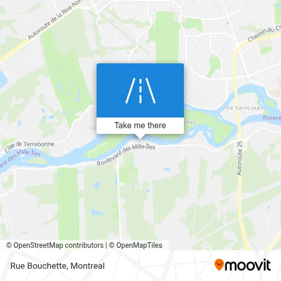 Rue Bouchette map