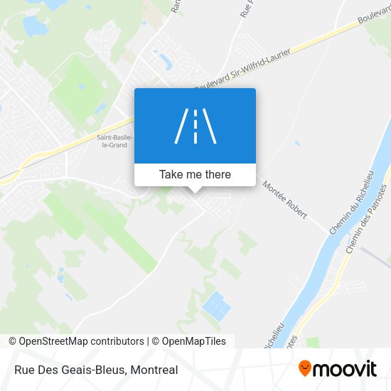 Rue Des Geais-Bleus map