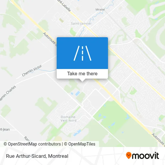 Rue Arthur-Sicard map