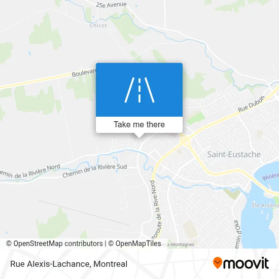Rue Alexis-Lachance map