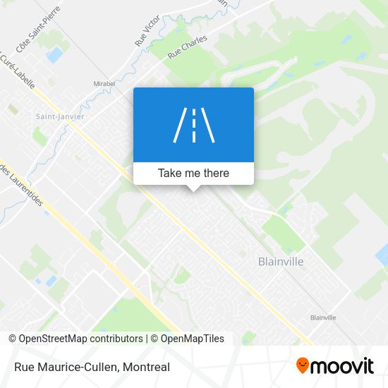 Rue Maurice-Cullen map