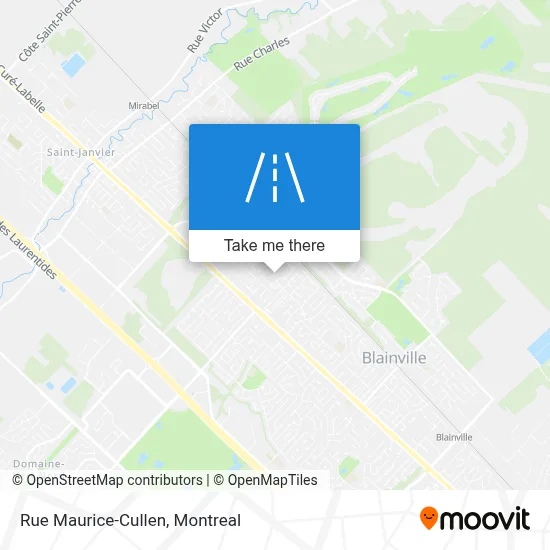 Rue Maurice-Cullen map