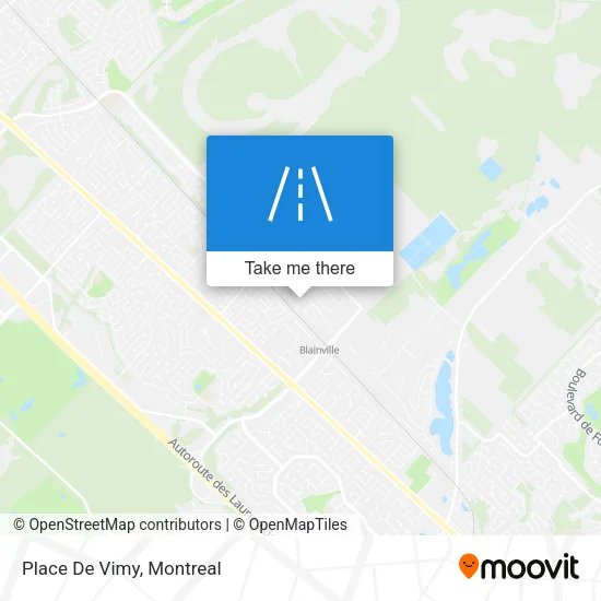 Place De Vimy map