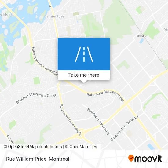 Rue William-Price map