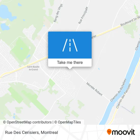 Rue Des Cerisiers map