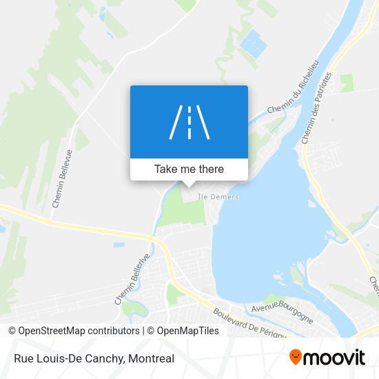 Rue Louis-De Canchy map