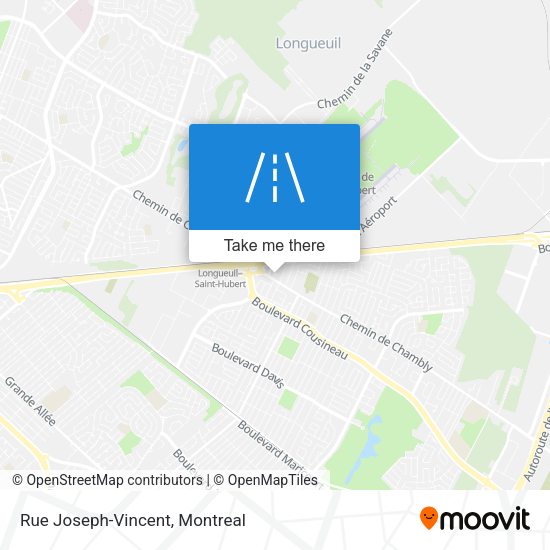 Rue Joseph-Vincent map