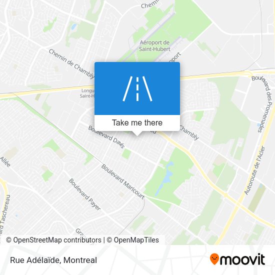 Rue Adélaïde map