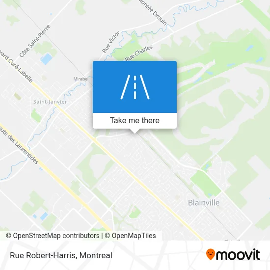 Rue Robert-Harris map