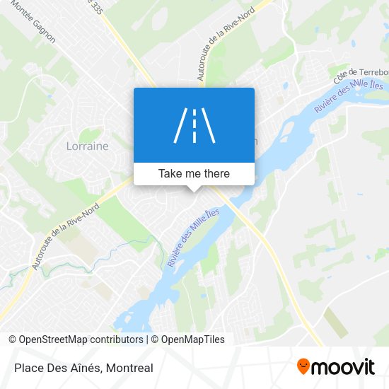 Place Des Aînés map
