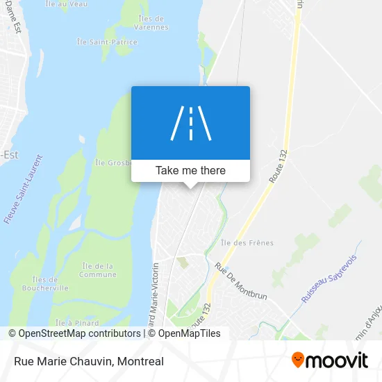 Rue Marie Chauvin map