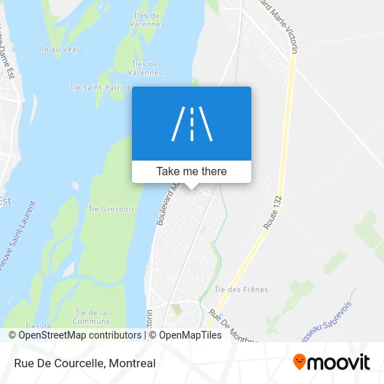 Rue De Courcelle map