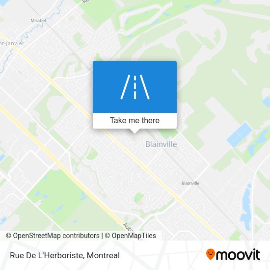 Rue De L'Herboriste map