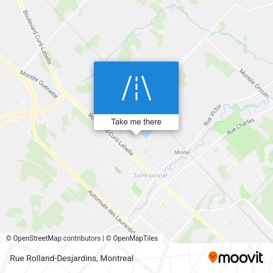Rue Rolland-Desjardins map