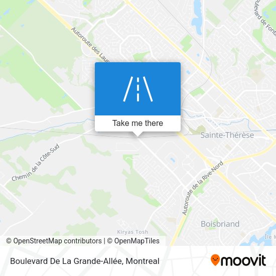 Boulevard De La Grande-Allée map