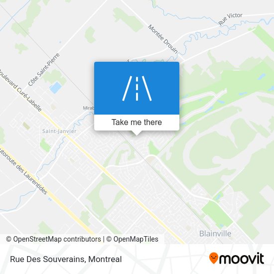 Rue Des Souverains map