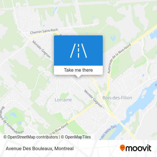 Avenue Des Bouleaux map